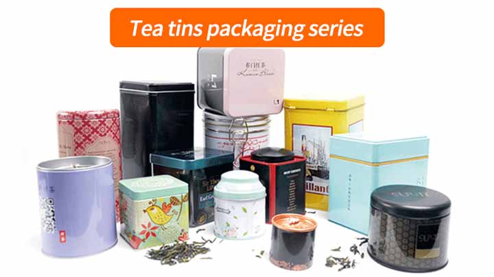 tea tins packaging