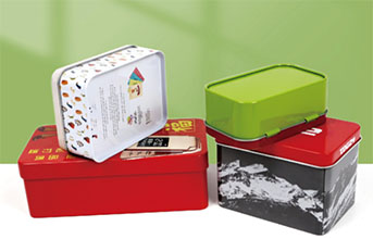 Tin box packaging gives the product a high-end style