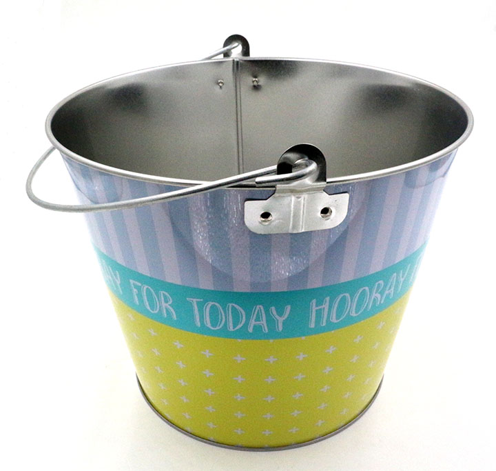 Tin Bucket & Trash Can - TMI822