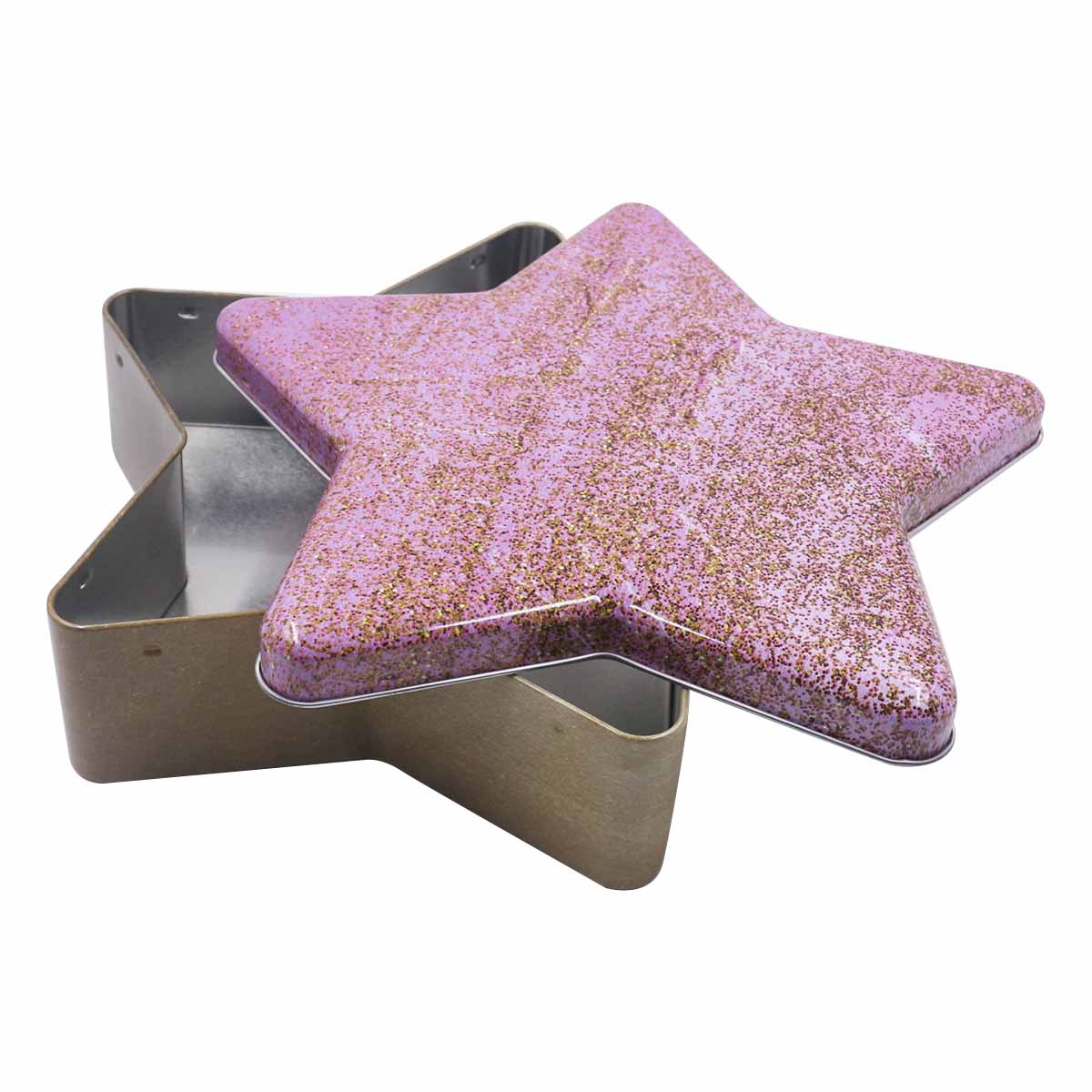 Star Shaped Tin box