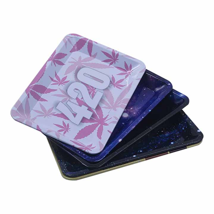 Hemp Metal Serving Tray